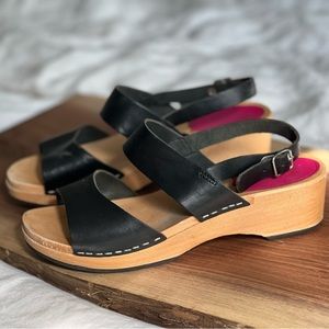 Swedish Hasbeens Helena Black size 37